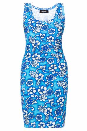 Floral motif dress, zdjęcie 1 Floral motif dress od Dsquared2